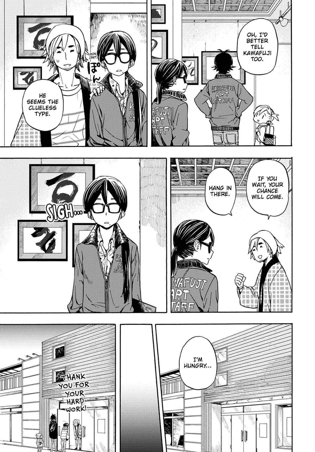 Barakamon Chapter 99 page 23 - Chapter 99: Modo?/Going Home?