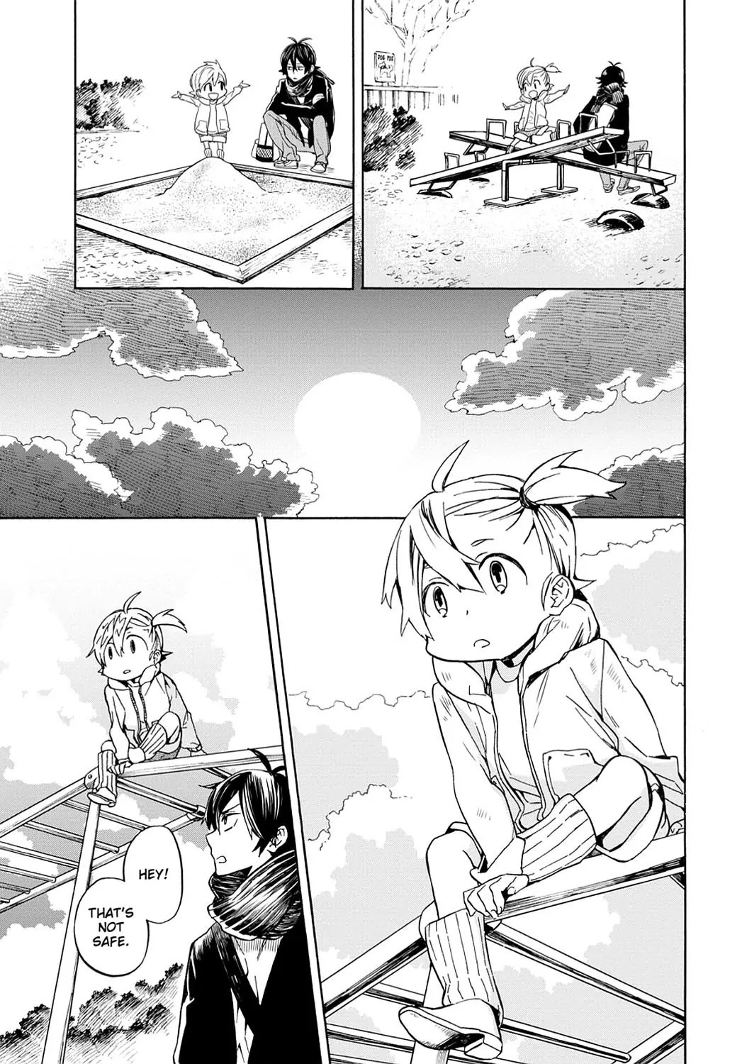Barakamon Chapter 99 page 25 - Chapter 99: Modo?/Going Home?