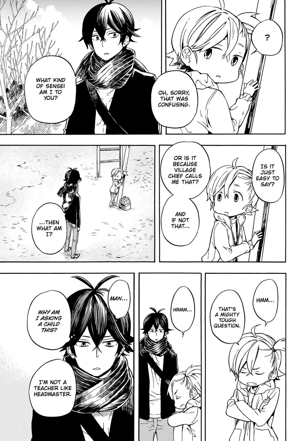 Barakamon Chapter 99 page 29 - Chapter 99: Modo?/Going Home?