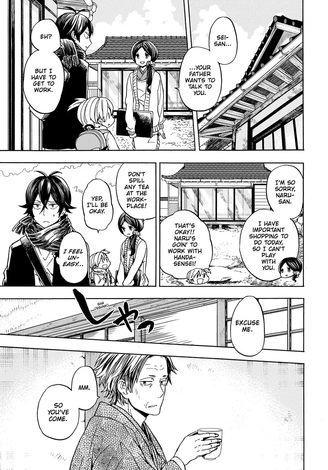 Barakamon Chapter 99 page 3 - Chapter 99: Modo?/Going Home?