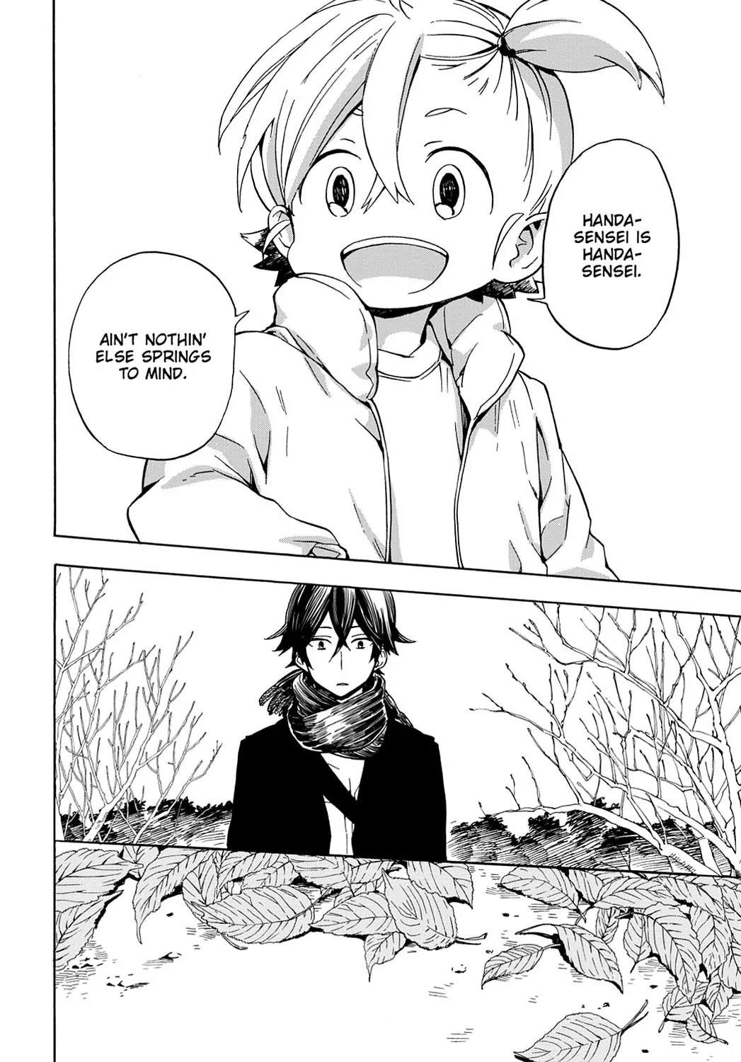Barakamon Chapter 99 page 30 - Chapter 99: Modo?/Going Home?