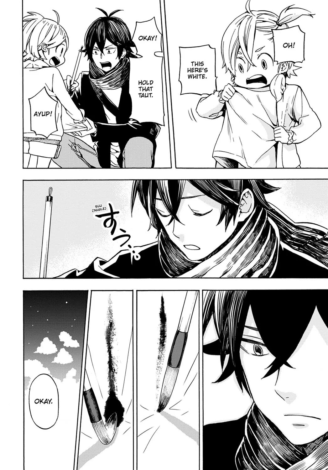 Barakamon Chapter 99 page 32 - Chapter 99: Modo?/Going Home?
