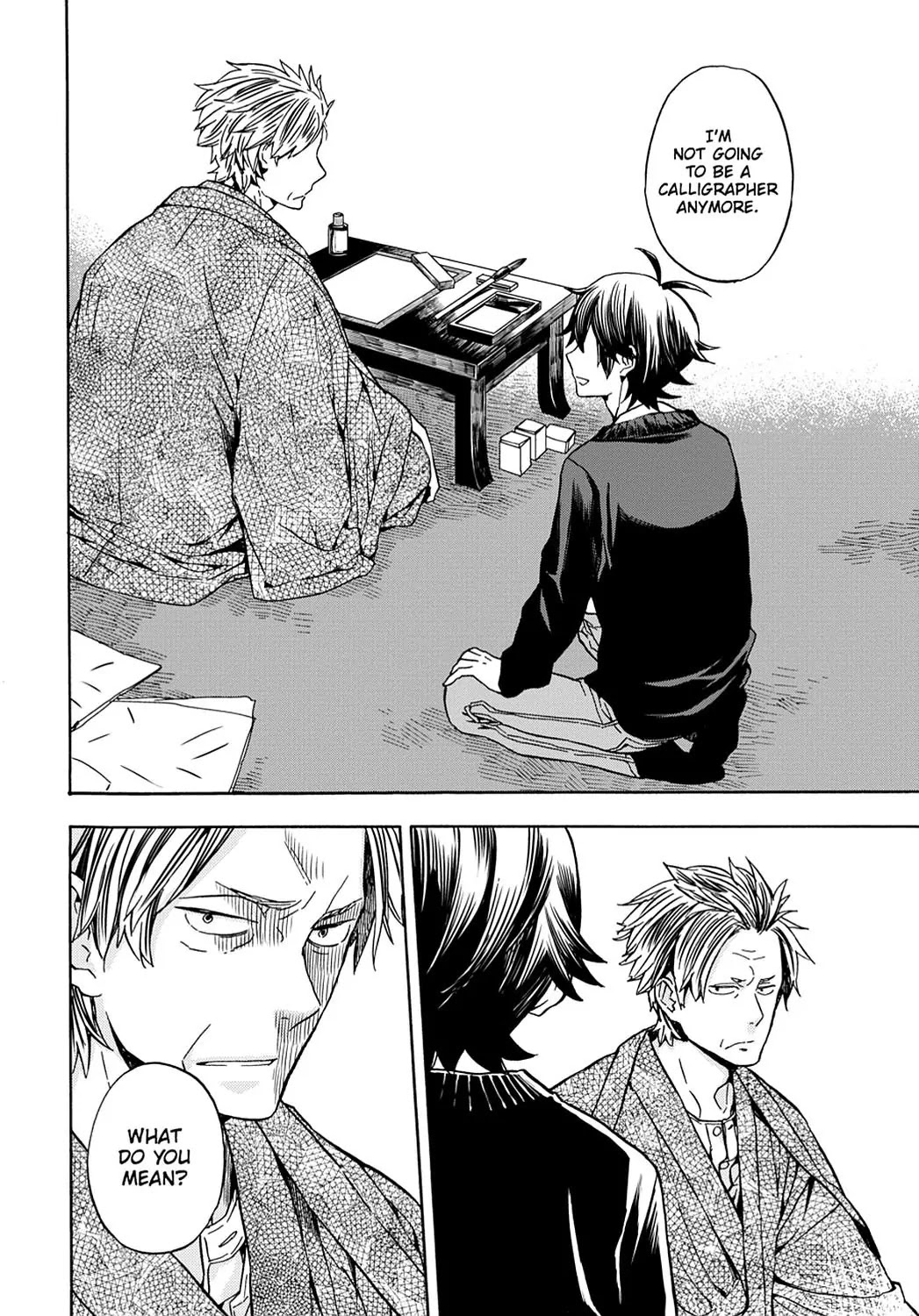 Barakamon Chapter 99 page 36 - Chapter 99: Modo?/Going Home?