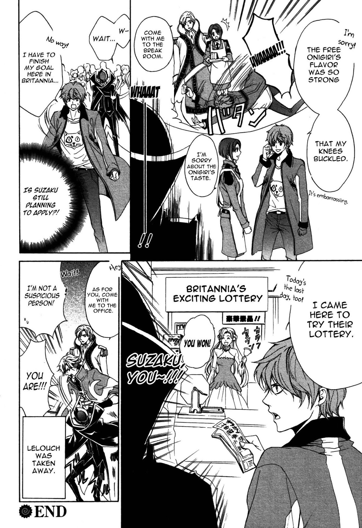 Barcode Geass: Hanbai no Lelouch Chapter 1 page 14 - Chapter 1
