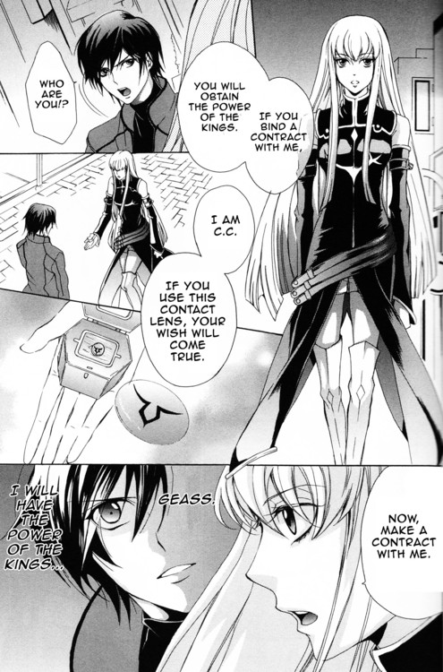 Barcode Geass: Hanbai no Lelouch Chapter 2 page 7 - Chapter 2