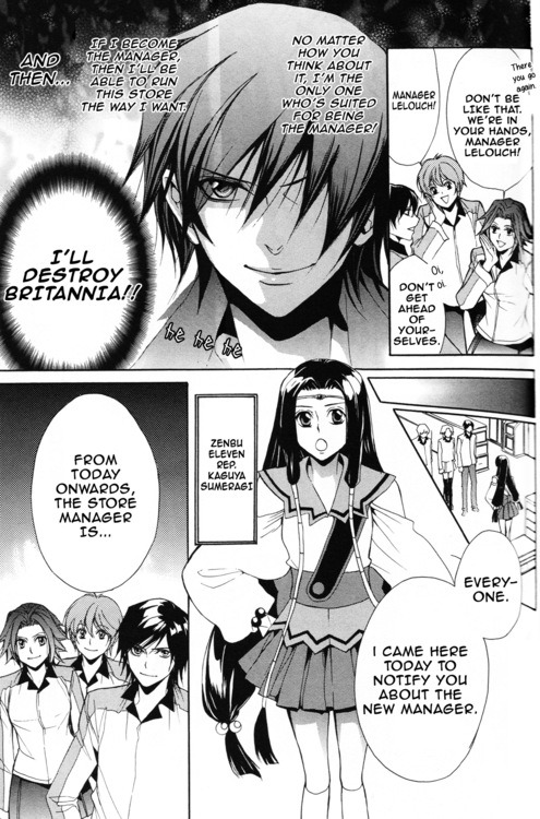 Barcode Geass: Hanbai no Lelouch Chapter 3 page 3 - Chapter 3