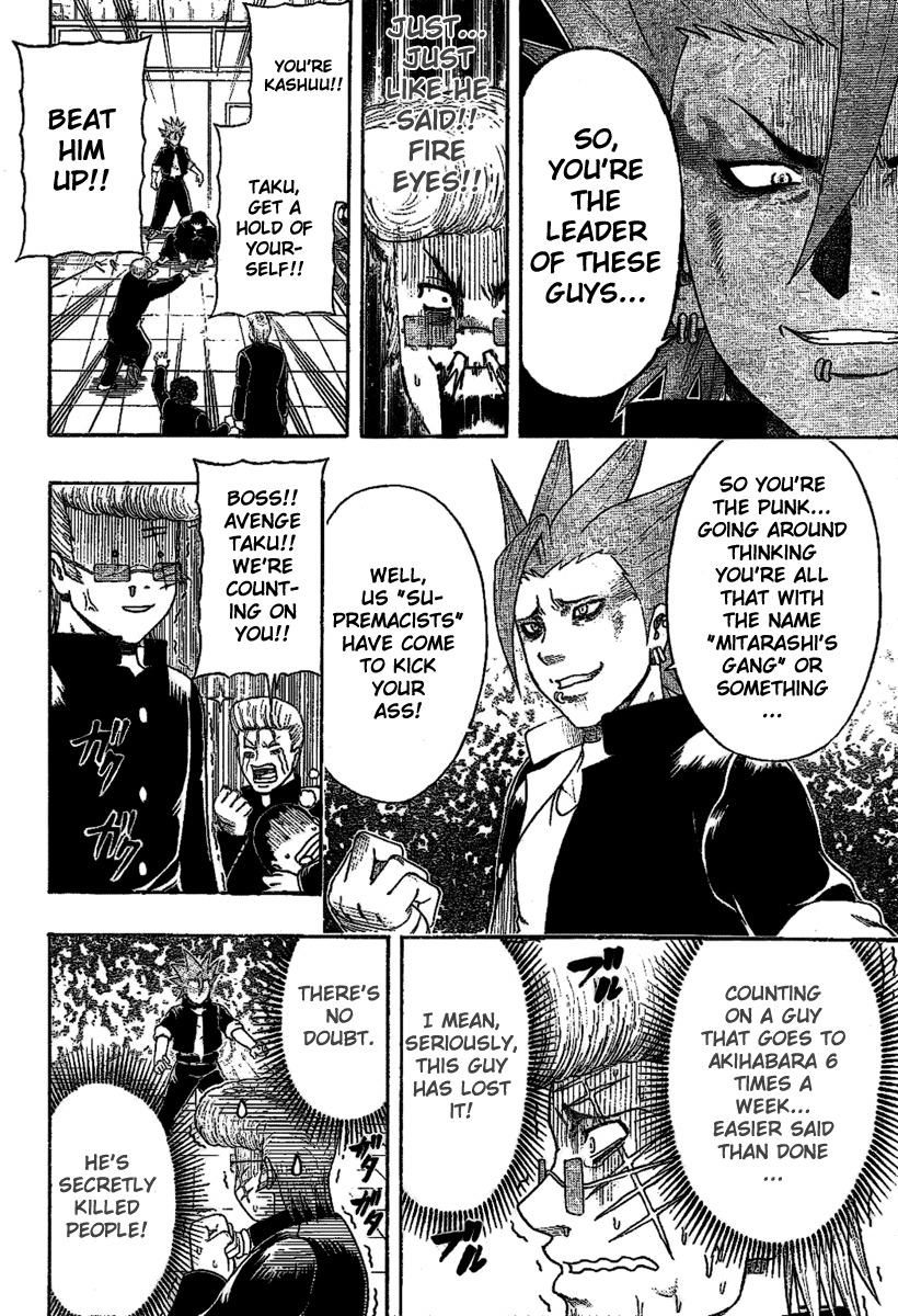 Barihaken Chapter 2 page 14 - Chapter 2: Otaku Boss vs. Underground Boss