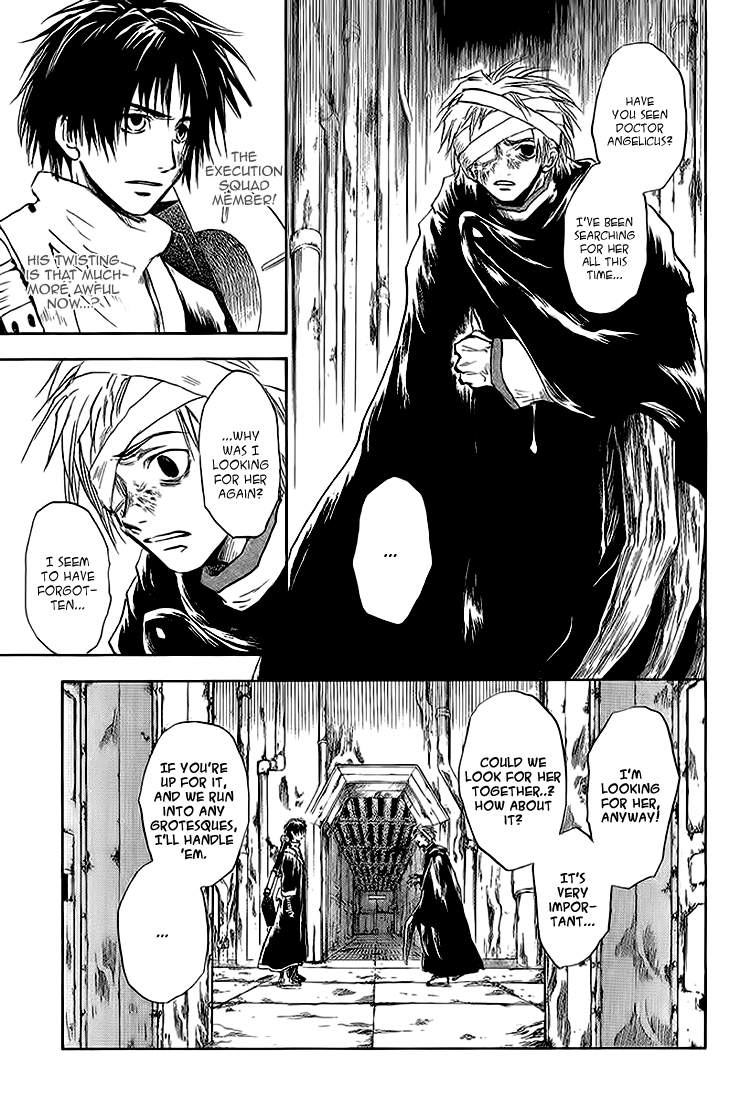 Baroque - Ketsuraku no Paradigm Chapter 11.2 page 11 - Chapter 11 v2 : ''Great Blaze" Side B [1]