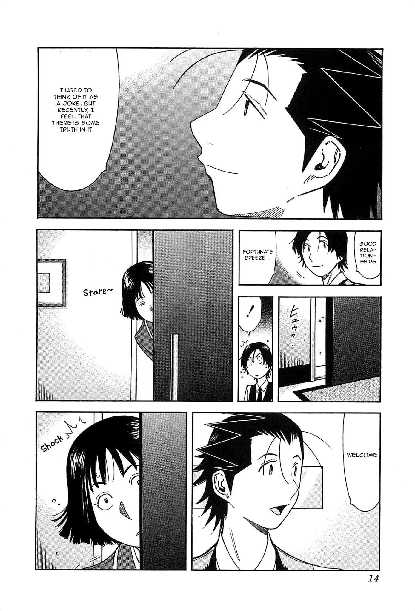 Bartender Chapter 151 page 14 - Chapter 151: Tokyo Station, 6 O’ Clock Train, Hope – Gaman Girl