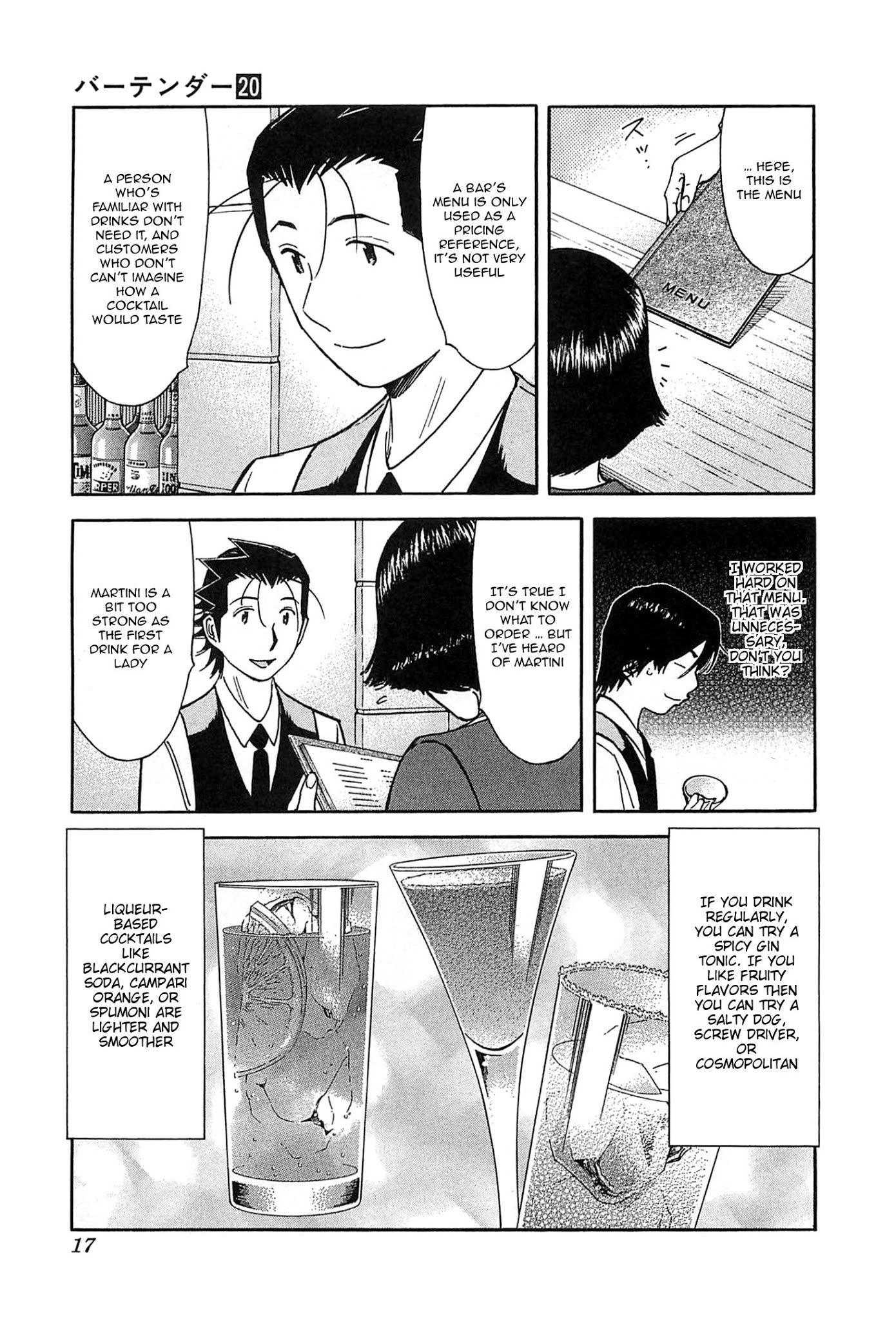 Bartender Chapter 151 page 17 - Chapter 151: Tokyo Station, 6 O’ Clock Train, Hope – Gaman Girl