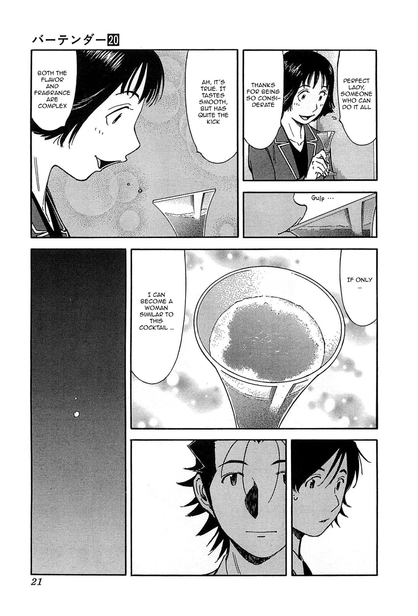 Bartender Chapter 151 page 21 - Chapter 151: Tokyo Station, 6 O’ Clock Train, Hope – Gaman Girl