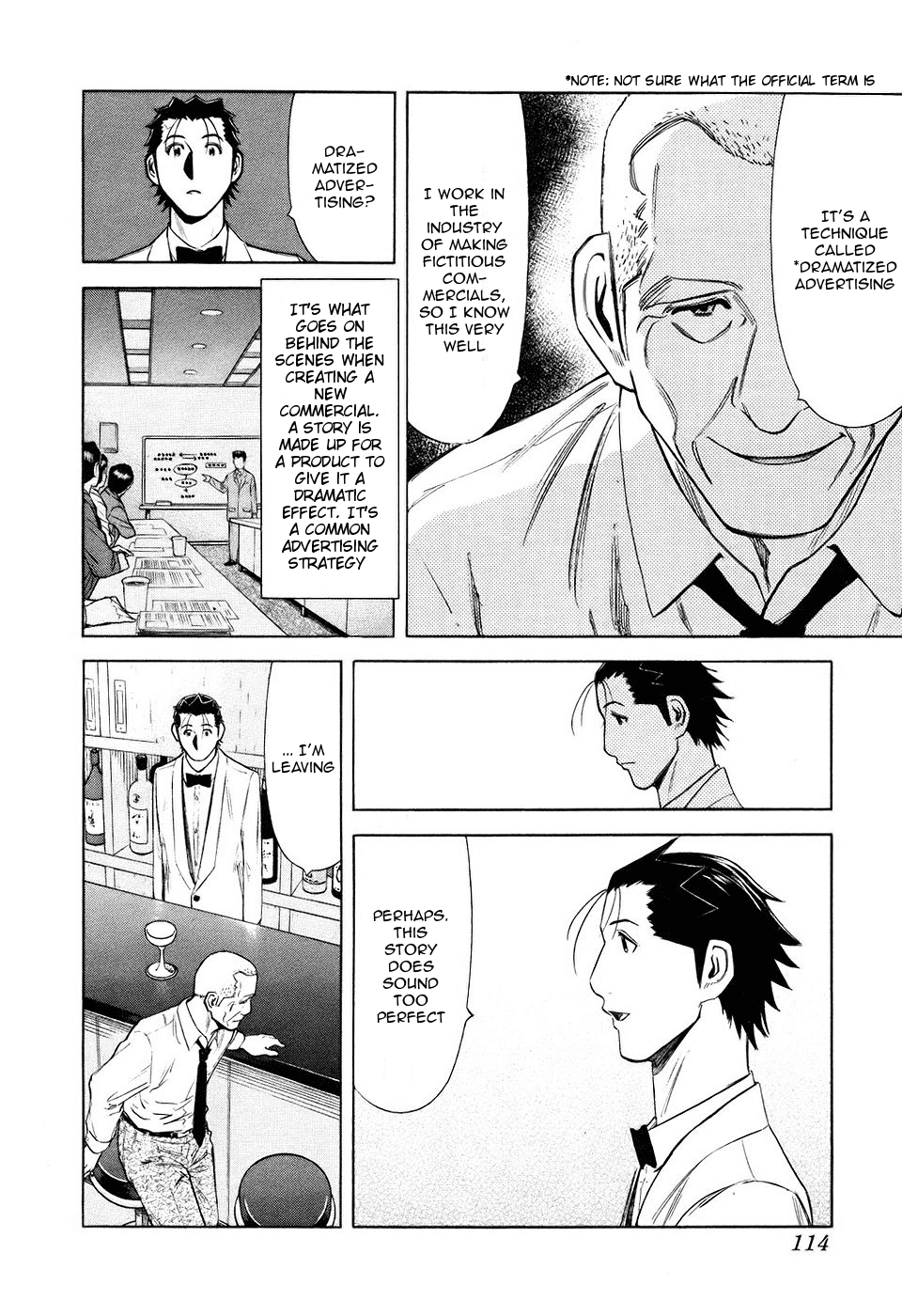 Bartender Chapter 28 page 14 - Chapter 28: Glass of Regret