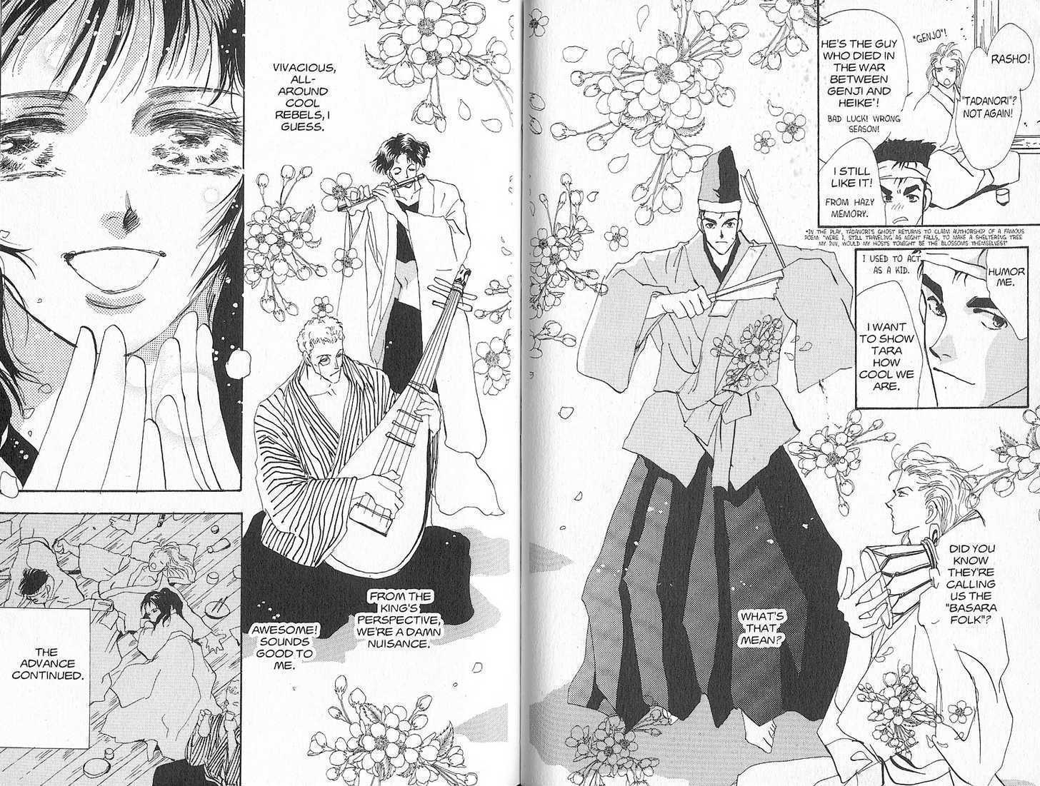 Basara Chapter 26.5-1 page 28 - Vol.26 Chapter 5.1 : Appendix 5: KATANA Rainbow Story: Gingko