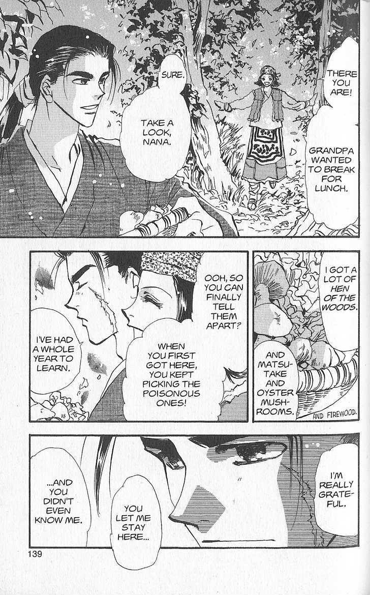 Basara Vol.27 Chapter 11 page 4 - Vol.27 Chapter 11 : Appendix 11: WAKABA Green Story: Walnut