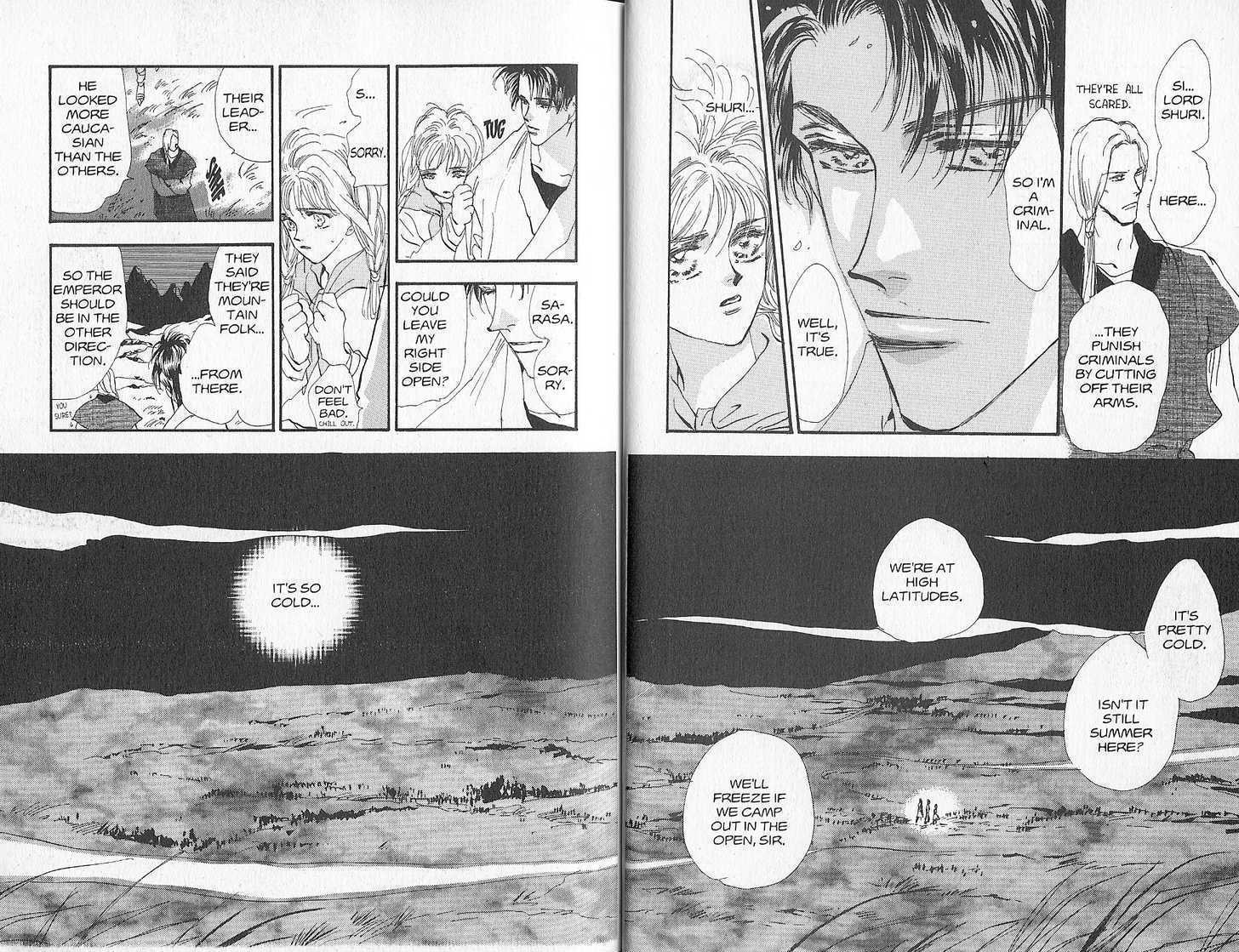 Basara Chapter 27.6-1 page 21 - Vol.27 Chapter 6.1 : Appendix 6.1: KANATA Red Story: Silvervine
