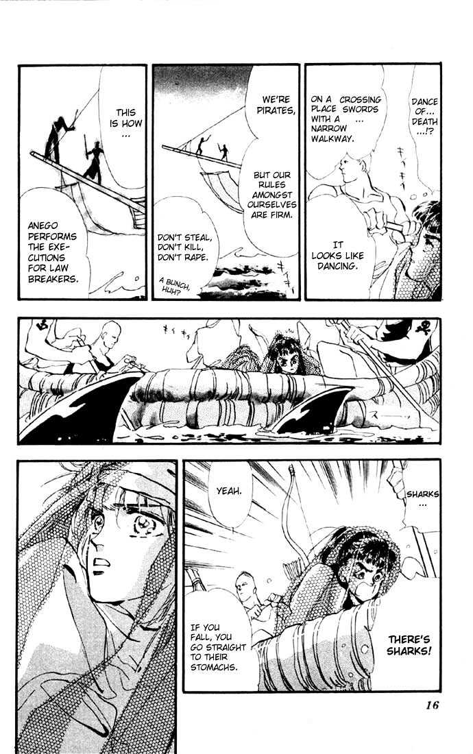 Basara Vol.03 Chapter 9.1 page 13 - Vol.03 Chapter 9.1 : Sprout Green Chapter 3 - Pirate ship