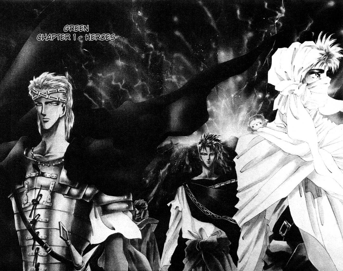 Basara Vol.04 Chapter 14.1 page 1 - Vol.04 Chapter 14.1 : Green Chapter 1 - Heroes