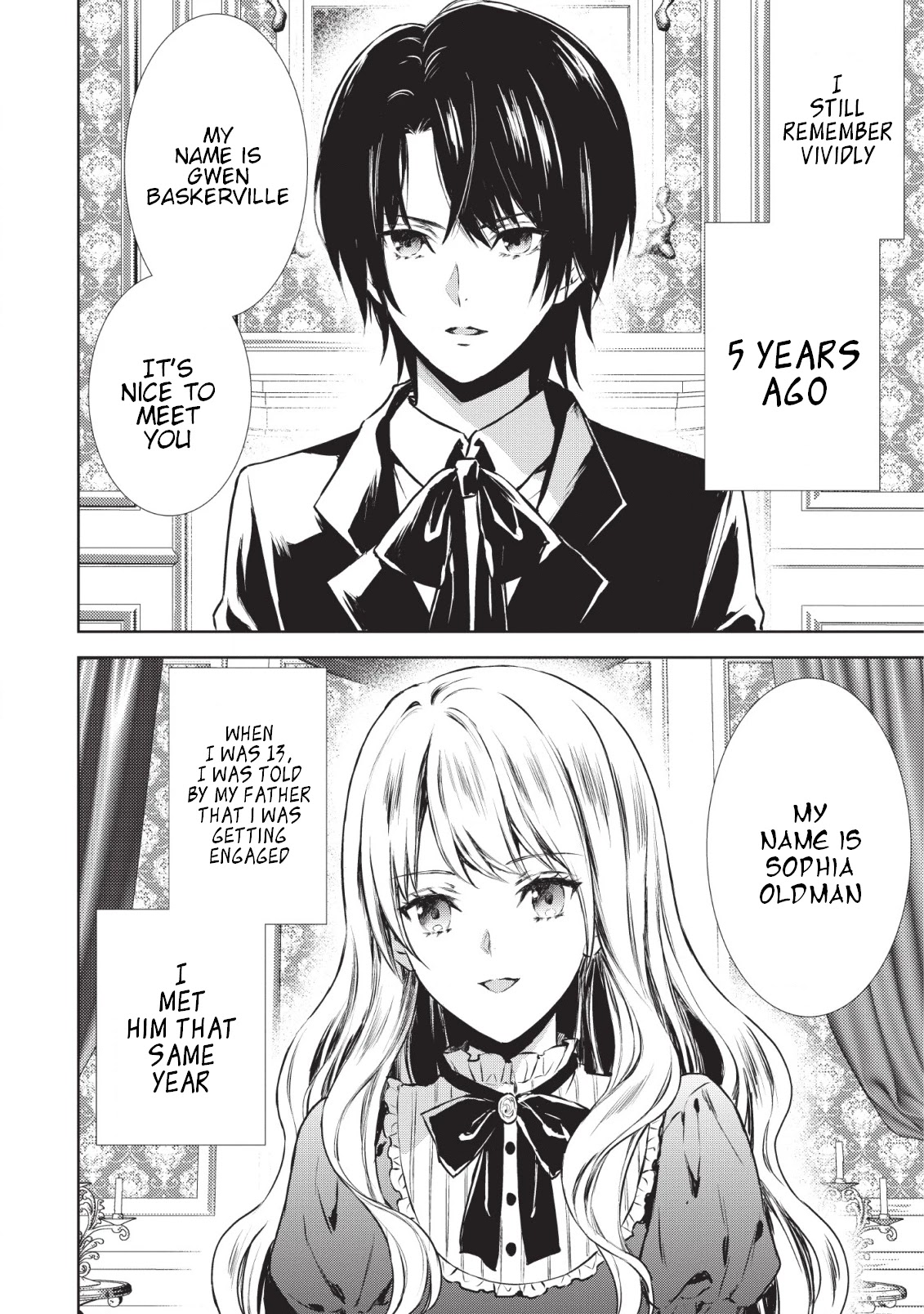 Baskerville's Family Political Marriage Chapter 1 page 4 - Chapter 1