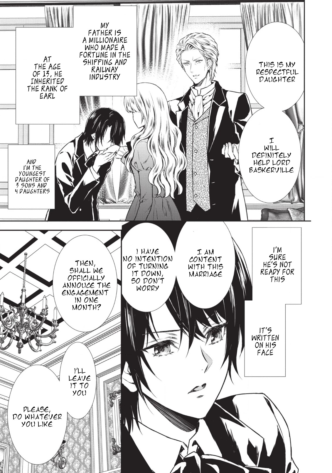 Baskerville's Family Political Marriage Chapter 1 page 5 - Chapter 1