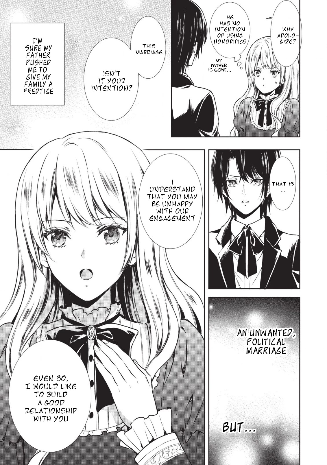 Baskerville's Family Political Marriage Chapter 1 page 7 - Chapter 1
