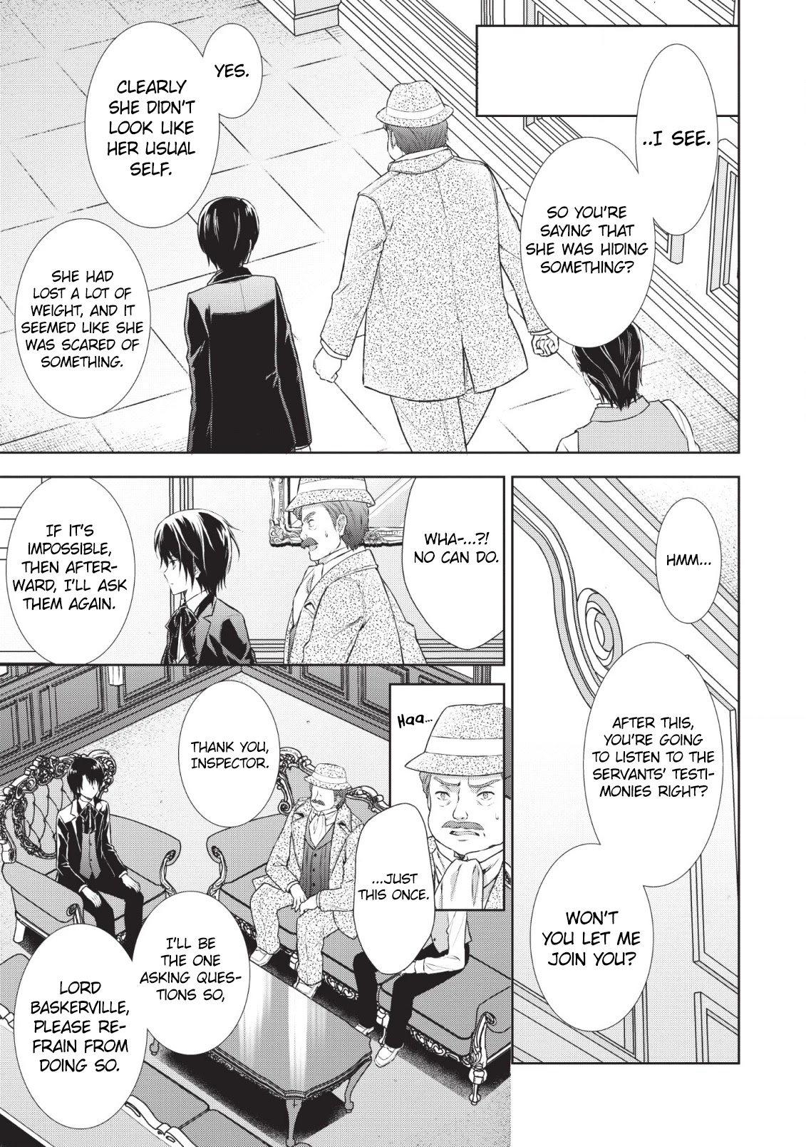 Baskerville's Family Political Marriage Chapter 3 page 11 - Chapter 3