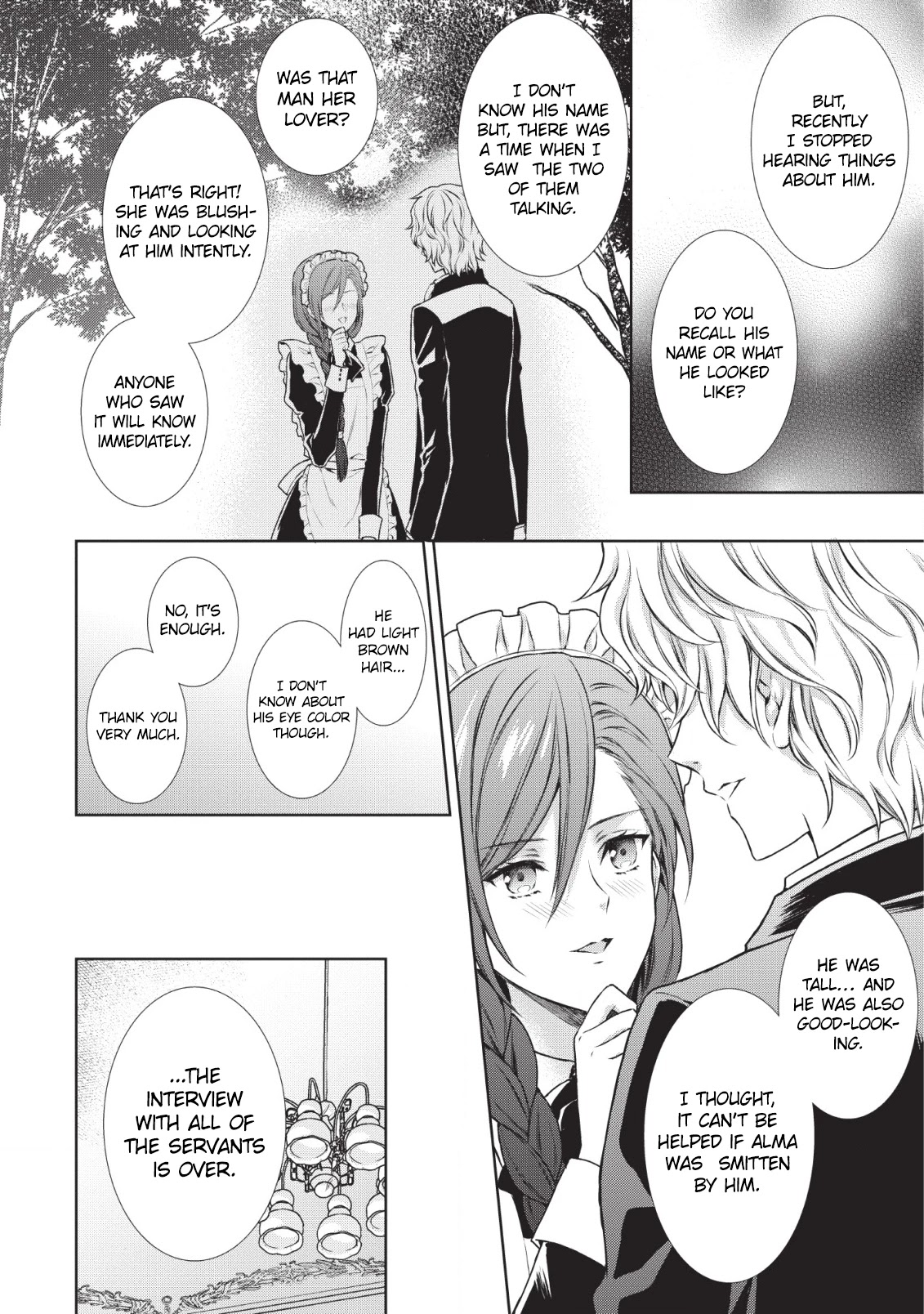 Baskerville's Family Political Marriage Chapter 3 page 14 - Chapter 3