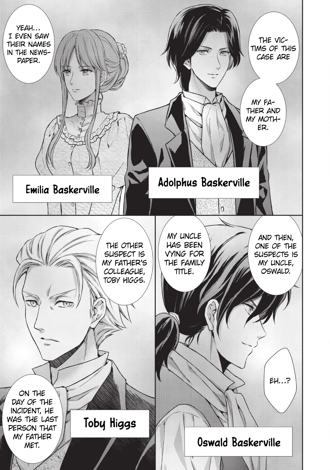 Baskerville's Family Political Marriage Chapter 3 page 3 - Chapter 3