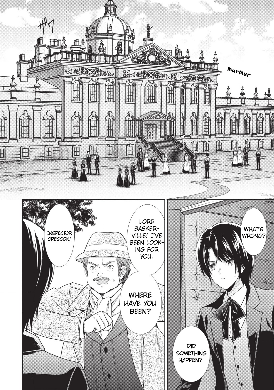 Baskerville's Family Political Marriage Chapter 3 page 8 - Chapter 3