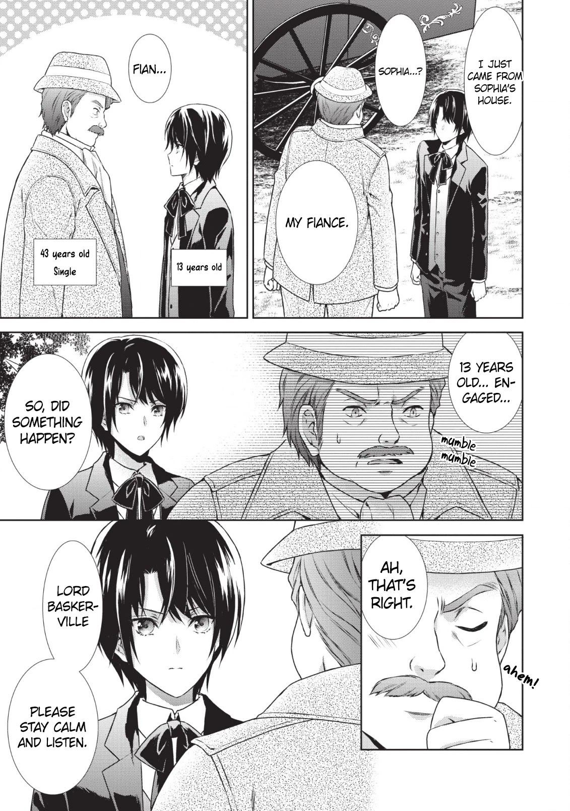 Baskerville's Family Political Marriage Chapter 3 page 9 - Chapter 3