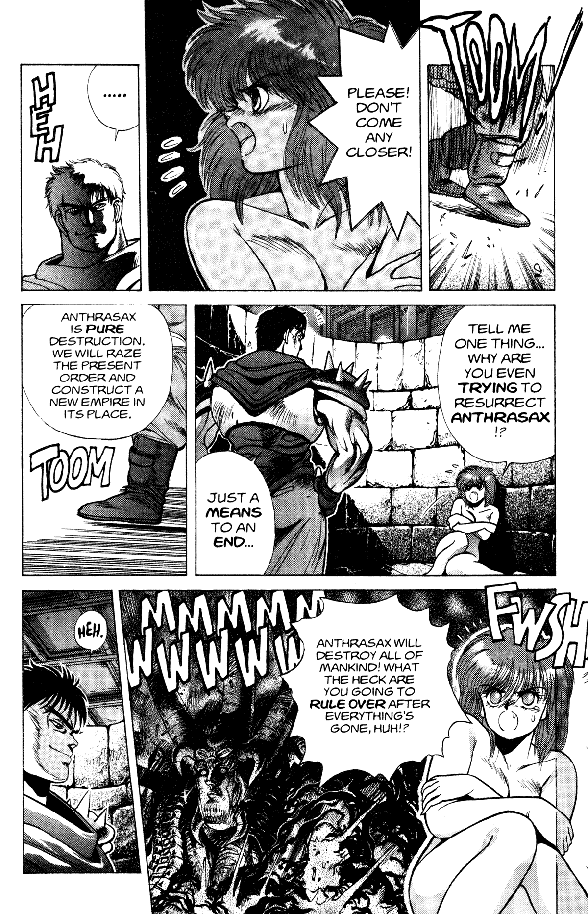 Bastard!! Chapter 10 page 13 - Chapter 10: The Host of Shadows 10 - Responsibility