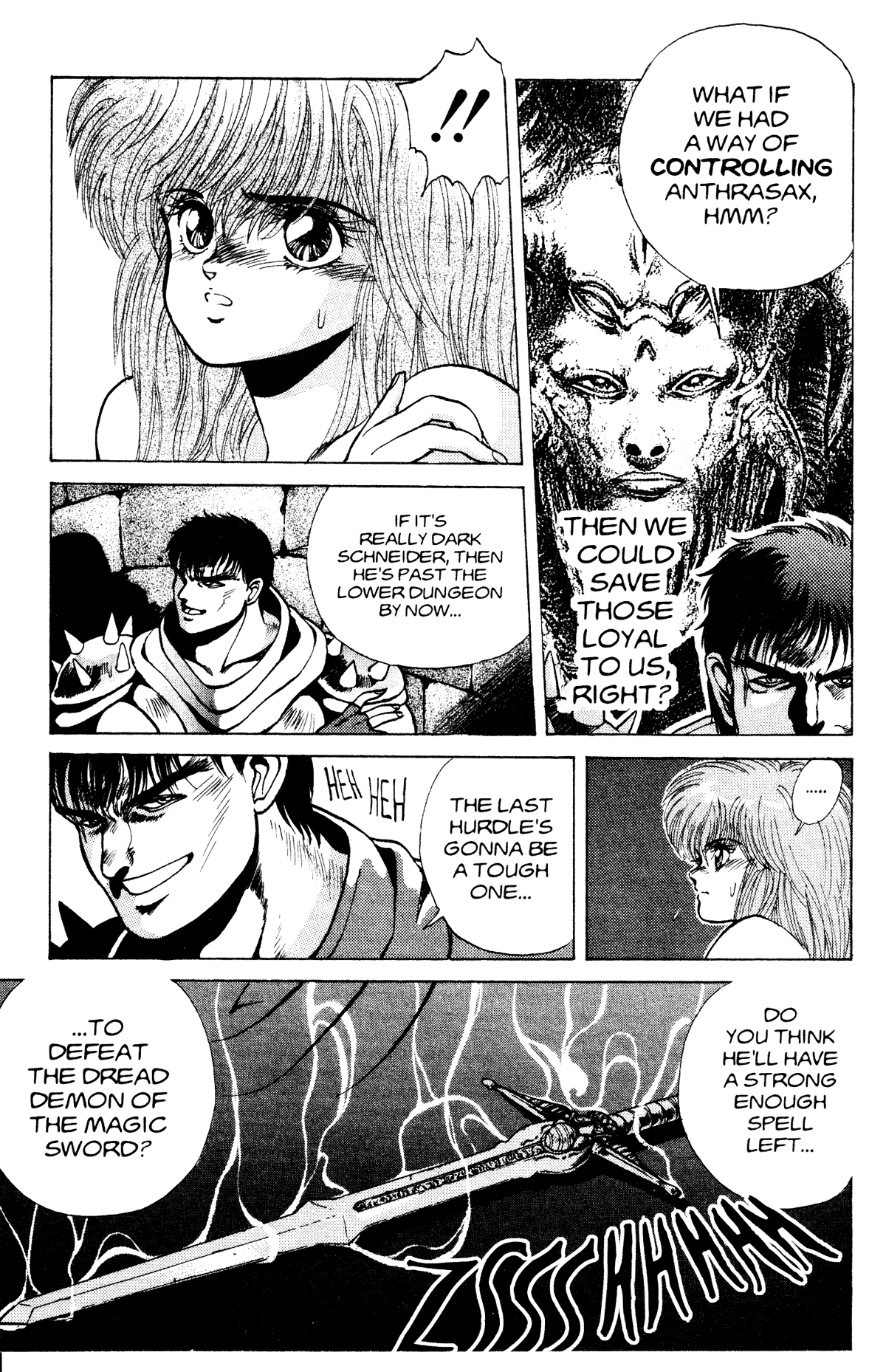 Bastard!! Chapter 10 page 14 - Chapter 10: The Host of Shadows 10 - Responsibility