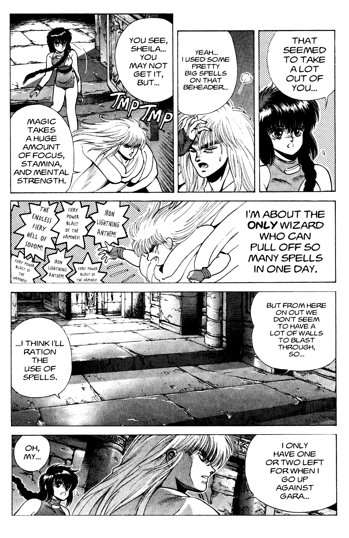 Bastard!! Chapter 10 page 7 - Chapter 10: The Host of Shadows 10 - Responsibility