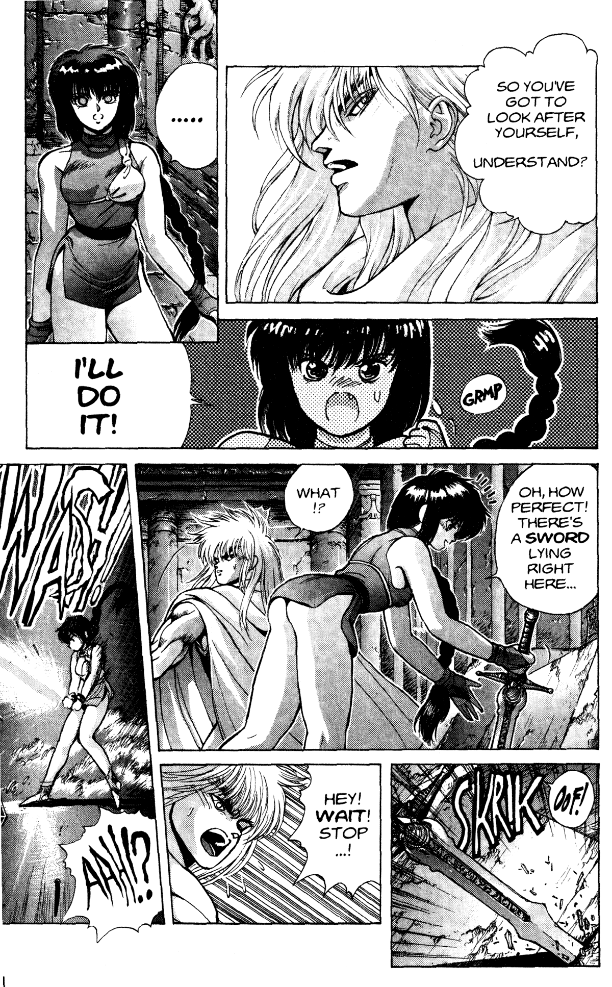 Bastard!! Chapter 10 page 8 - Chapter 10: The Host of Shadows 10 - Responsibility