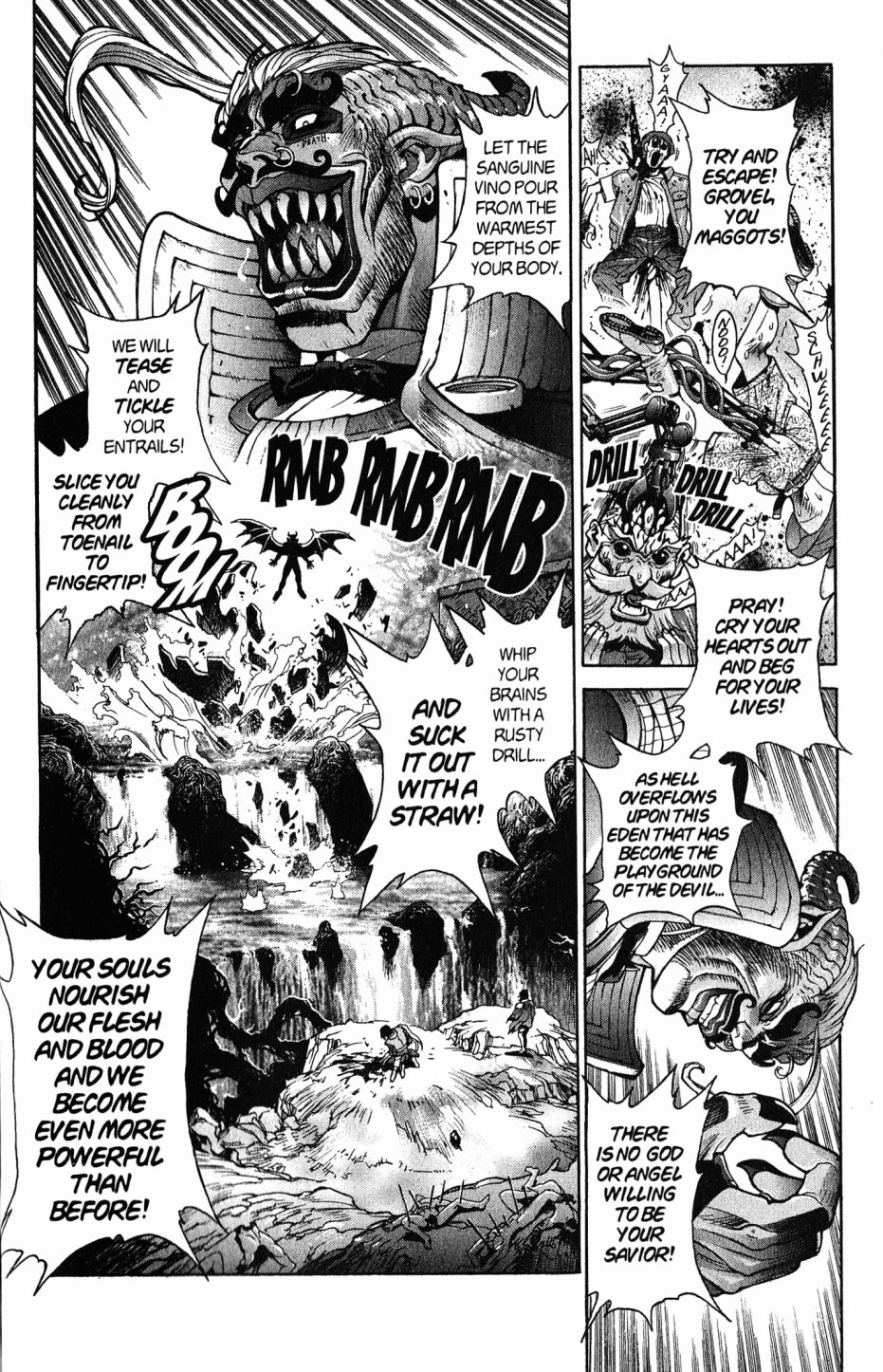 Bastard!! Chapter 101 page 45 - Chapter 101: The Law of Corruption/Immorality 1 - Defender of the Faith