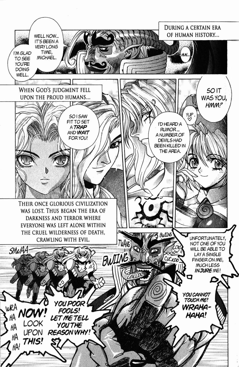 Bastard!! Chapter 101 page 56 - Chapter 101: The Law of Corruption/Immorality 1 - Defender of the Faith