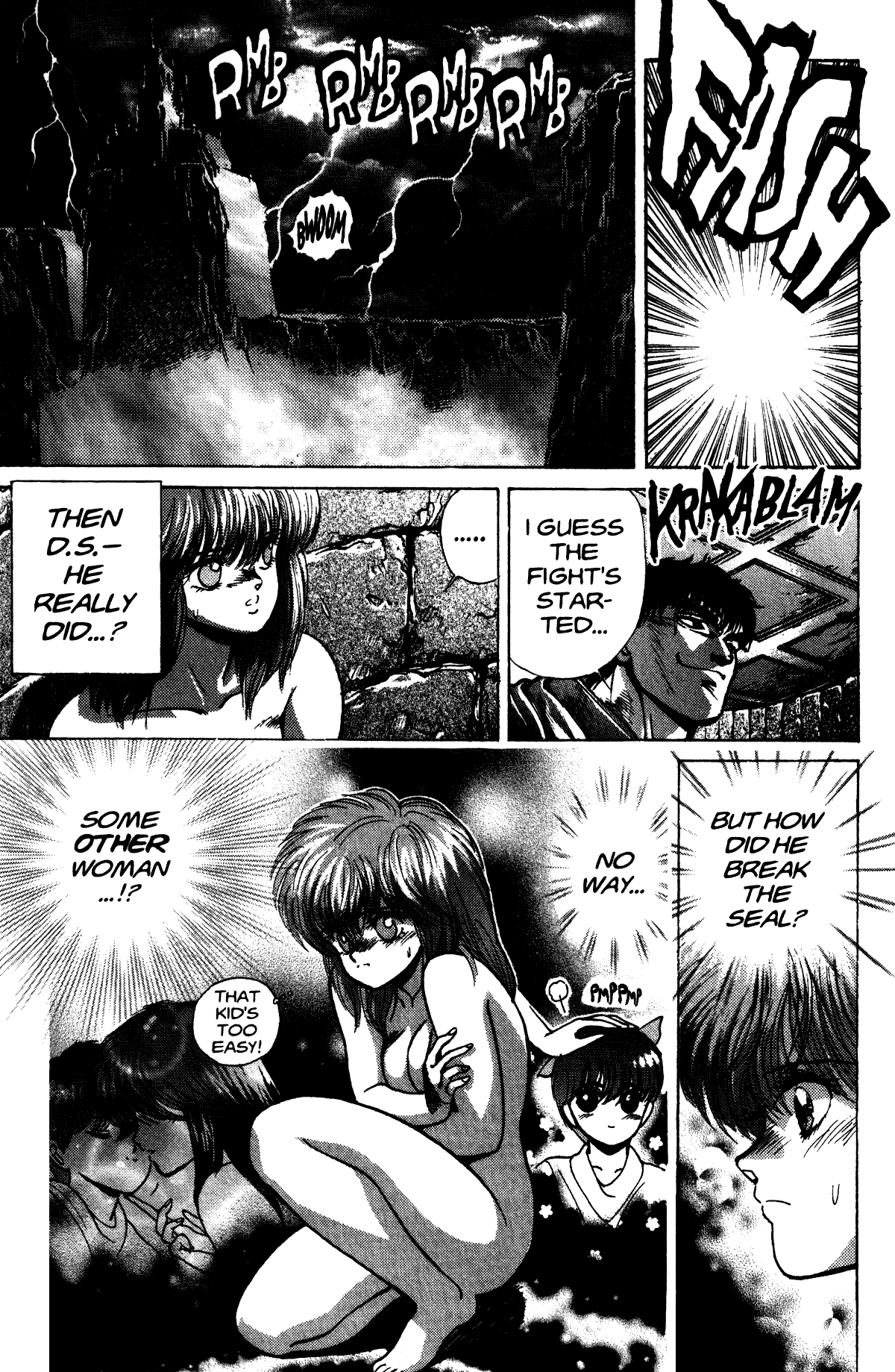 Bastard!! Chapter 11 page 13 - Chapter 11: The Host of Shadows 11 - Battle
