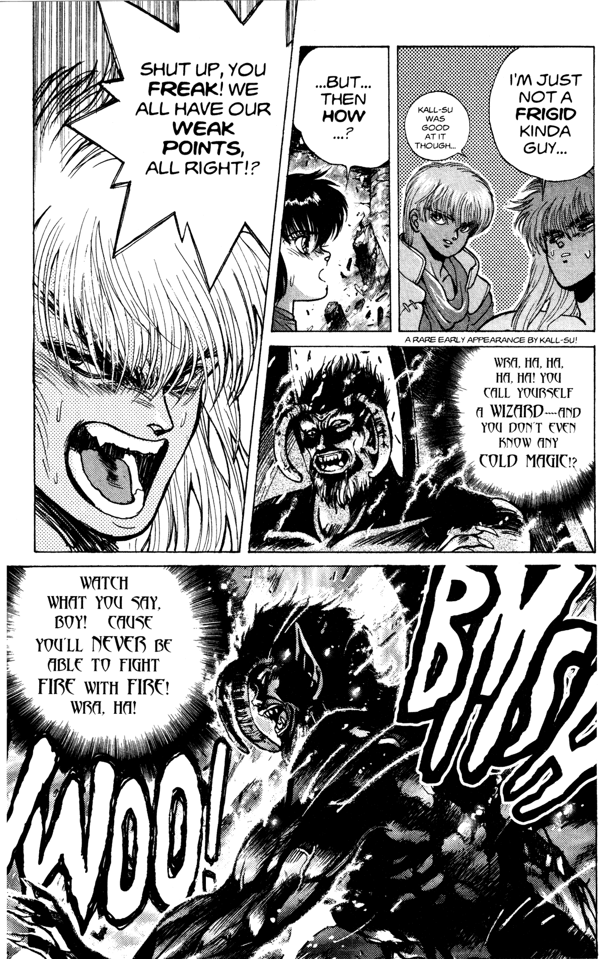 Bastard!! Chapter 11 page 9 - Chapter 11: The Host of Shadows 11 - Battle