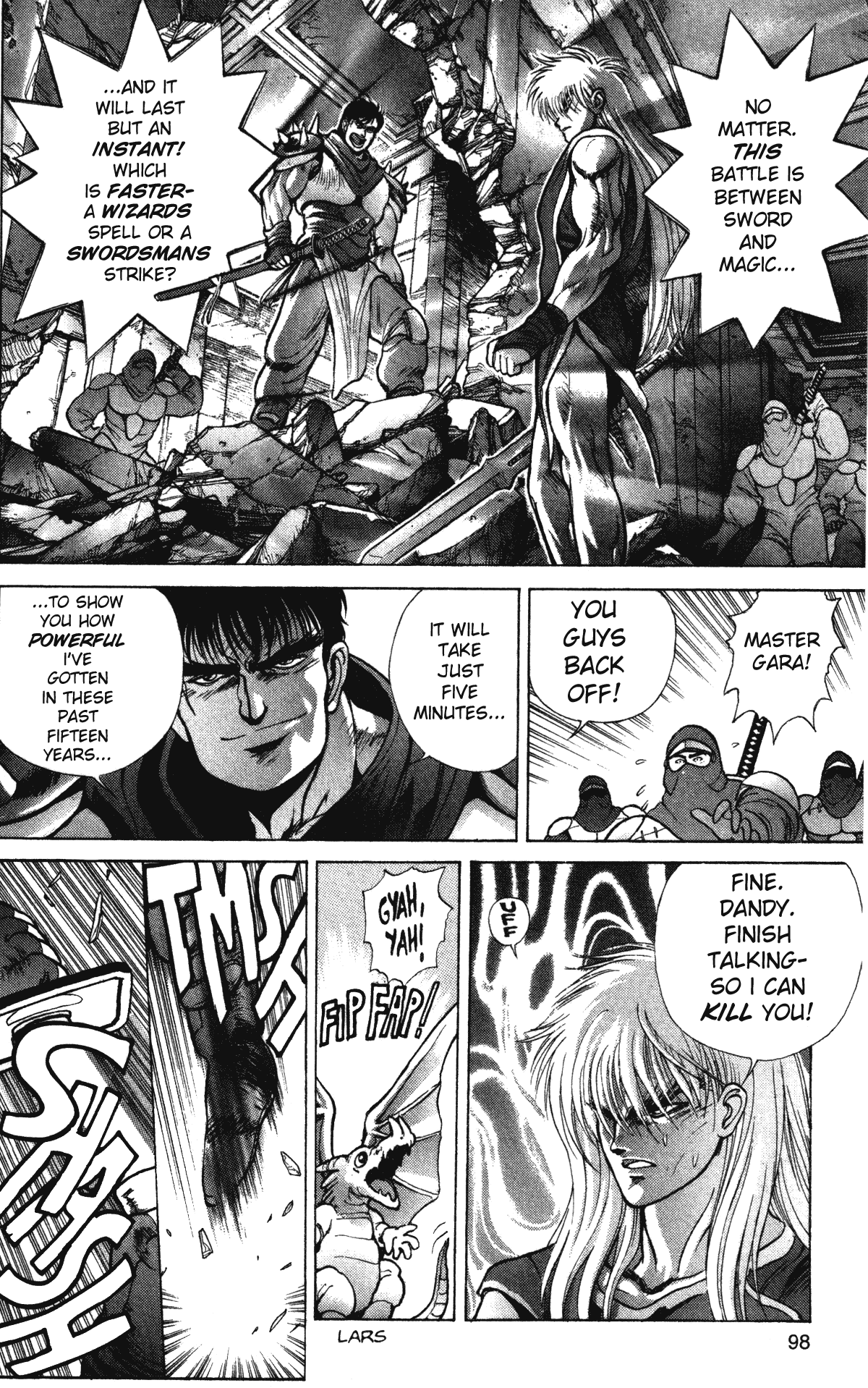 Bastard!! Chapter 12 page 12 - Chapter 12: The Host of Shadows 12 - Reunion
