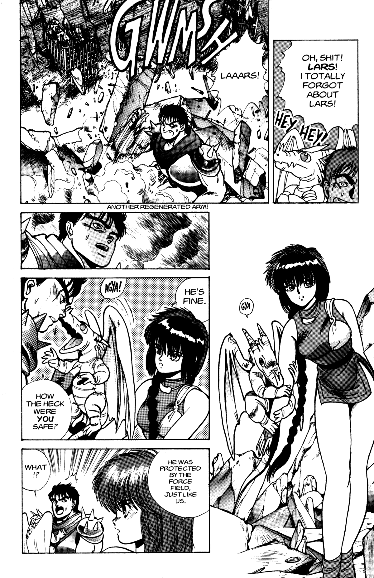 Bastard!! Chapter 14 page 11 - Chapter 14: The Host of Shadows 14 - Decision
