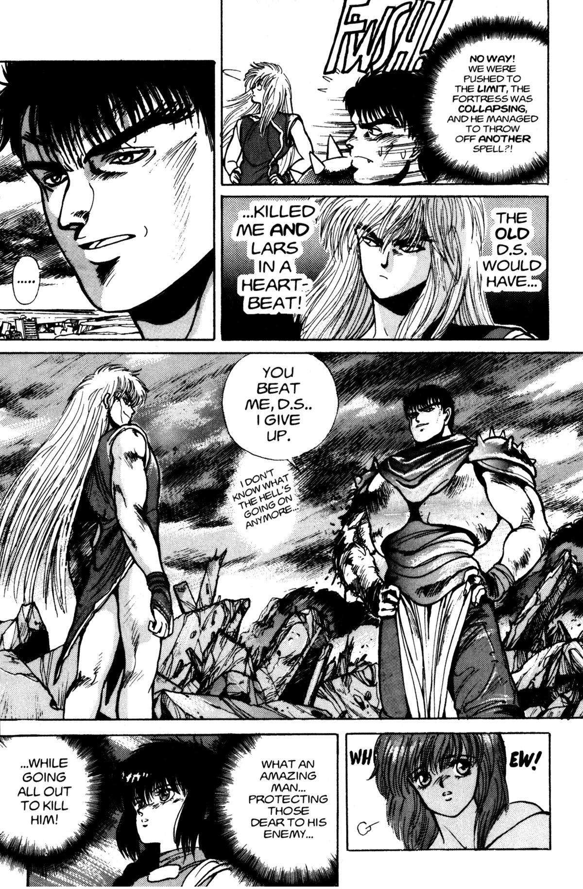 Bastard!! Chapter 14 page 12 - Chapter 14: The Host of Shadows 14 - Decision