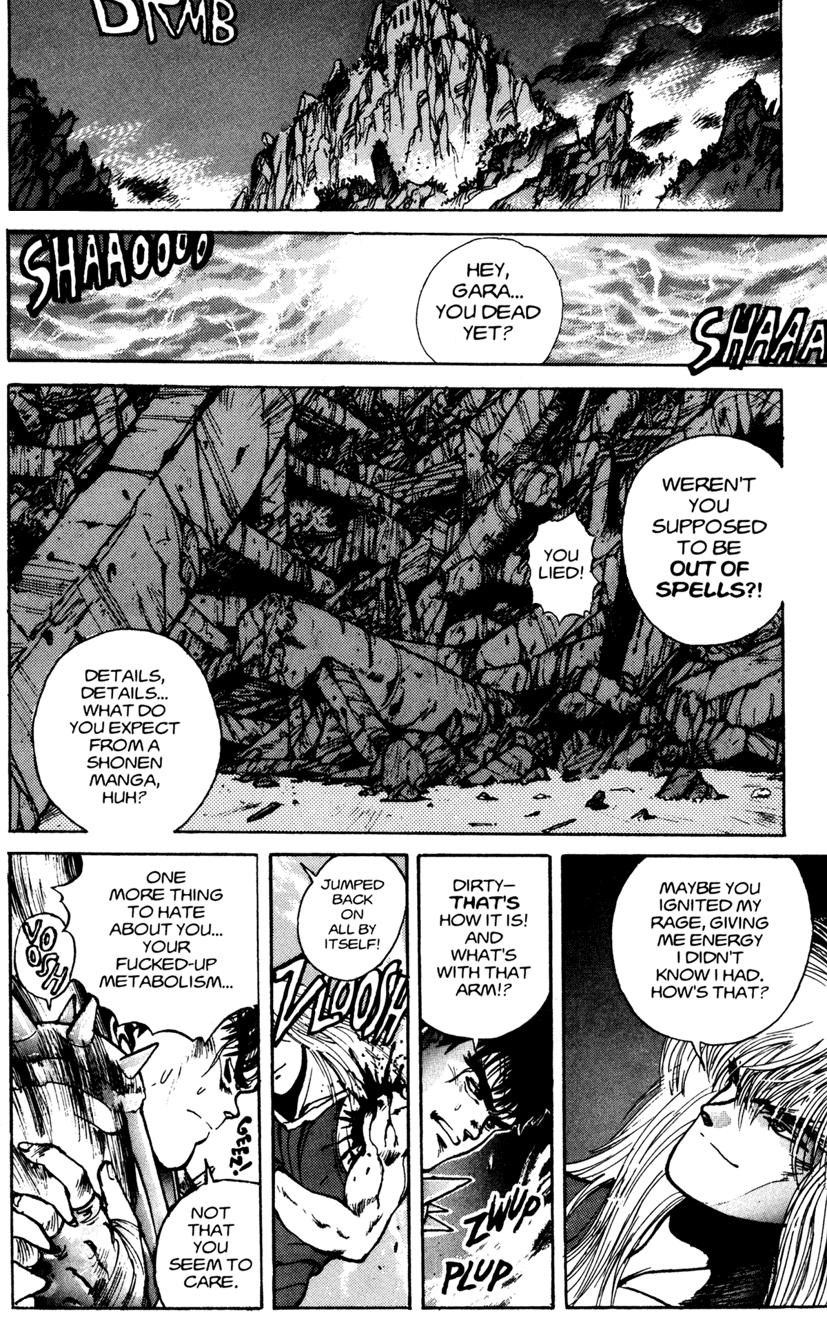 Bastard!! Chapter 14 page 9 - Chapter 14: The Host of Shadows 14 - Decision