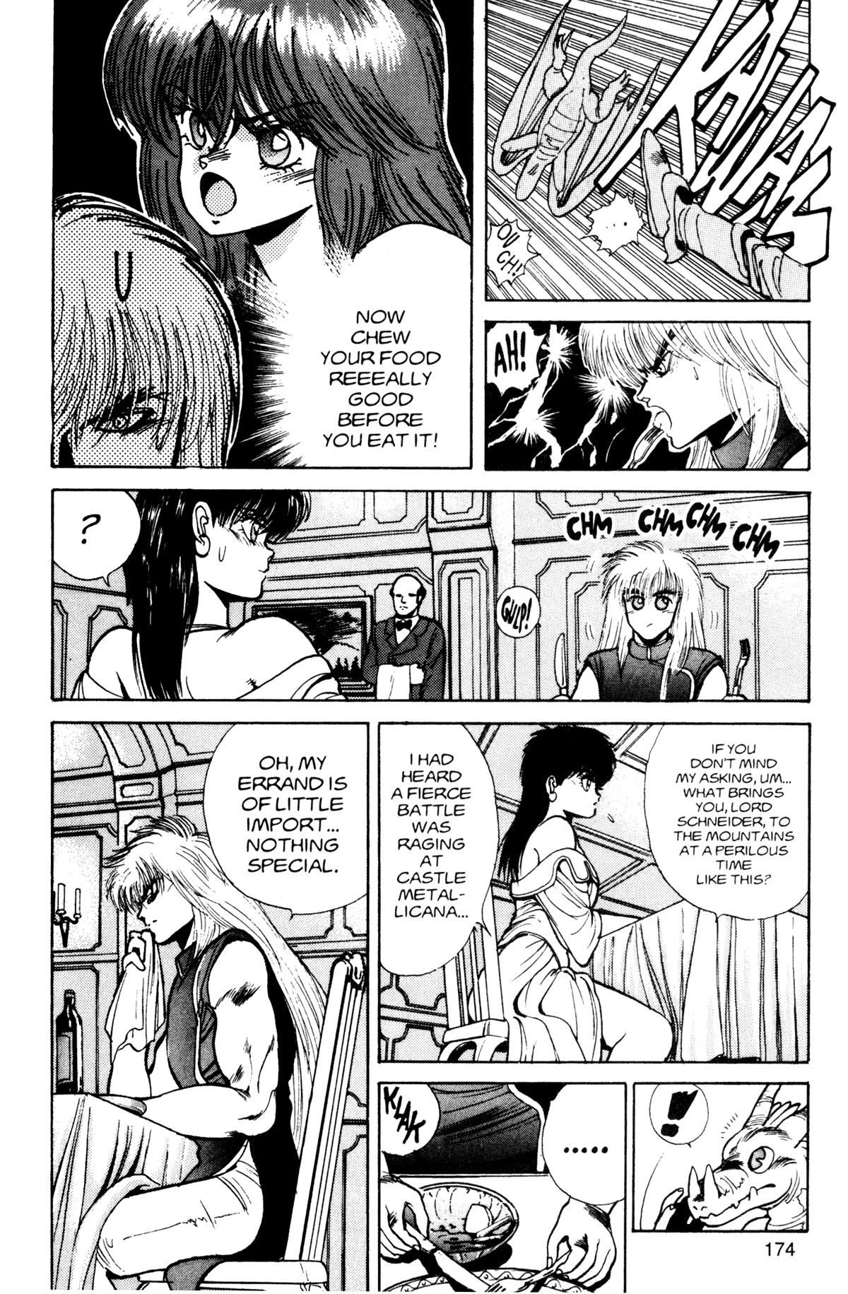 Bastard!! Chapter 16 page 11 - Chapter 16: The Host of Shadows 16 - Trap