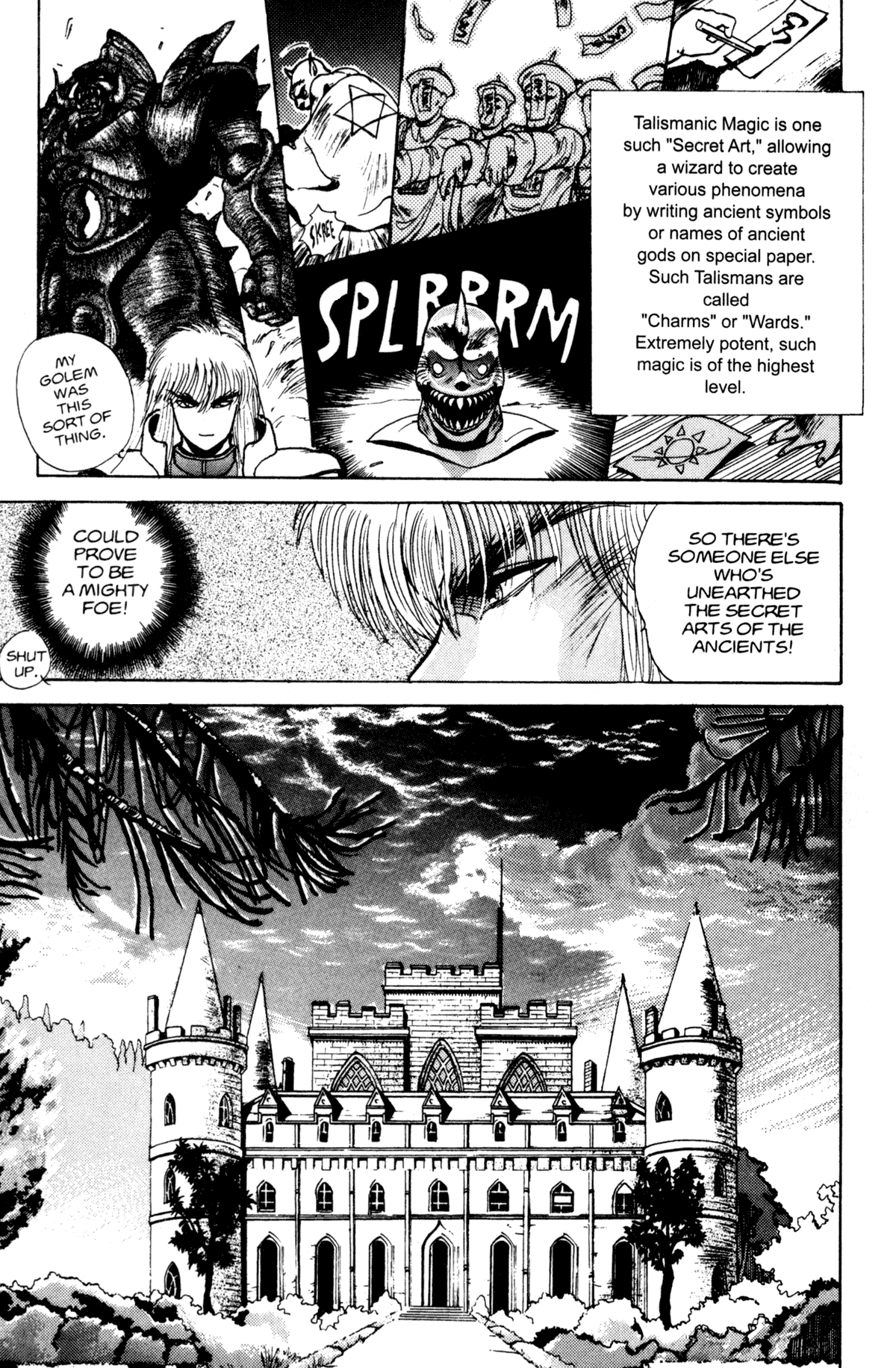 Bastard!! Chapter 16 page 8 - Chapter 16: The Host of Shadows 16 - Trap