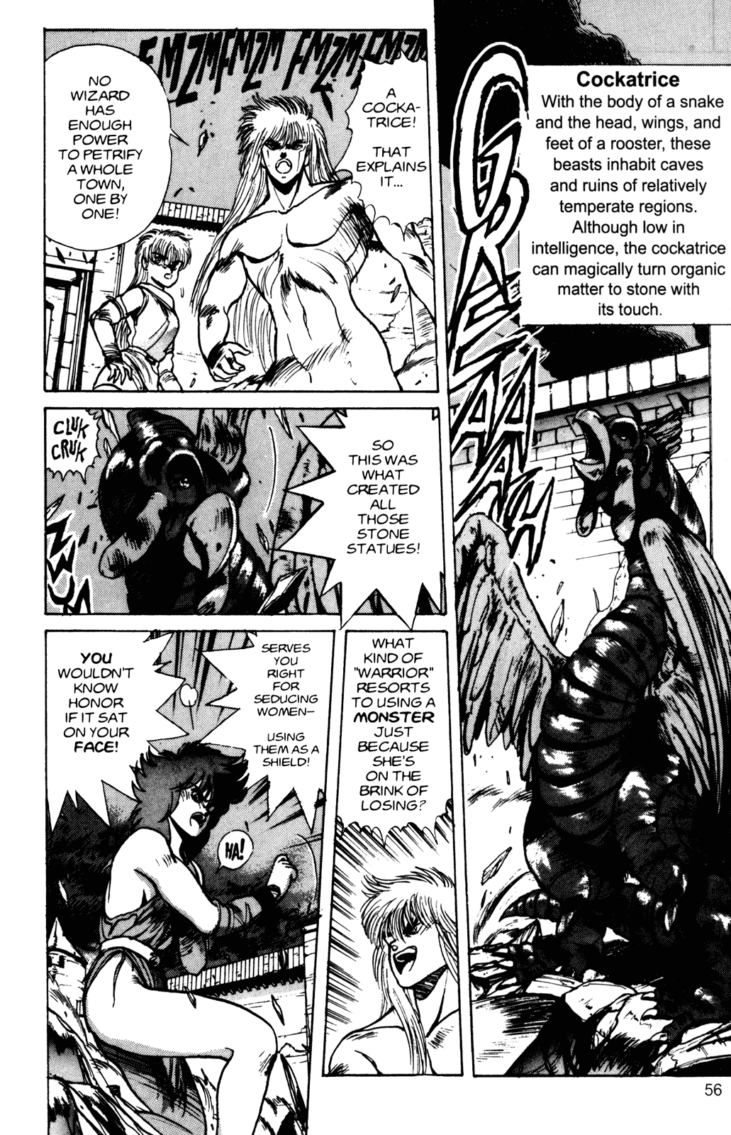 Bastard!! Chapter 20 page 8 - Chapter 20: The Host of Shadows 20 - The Magical Beast