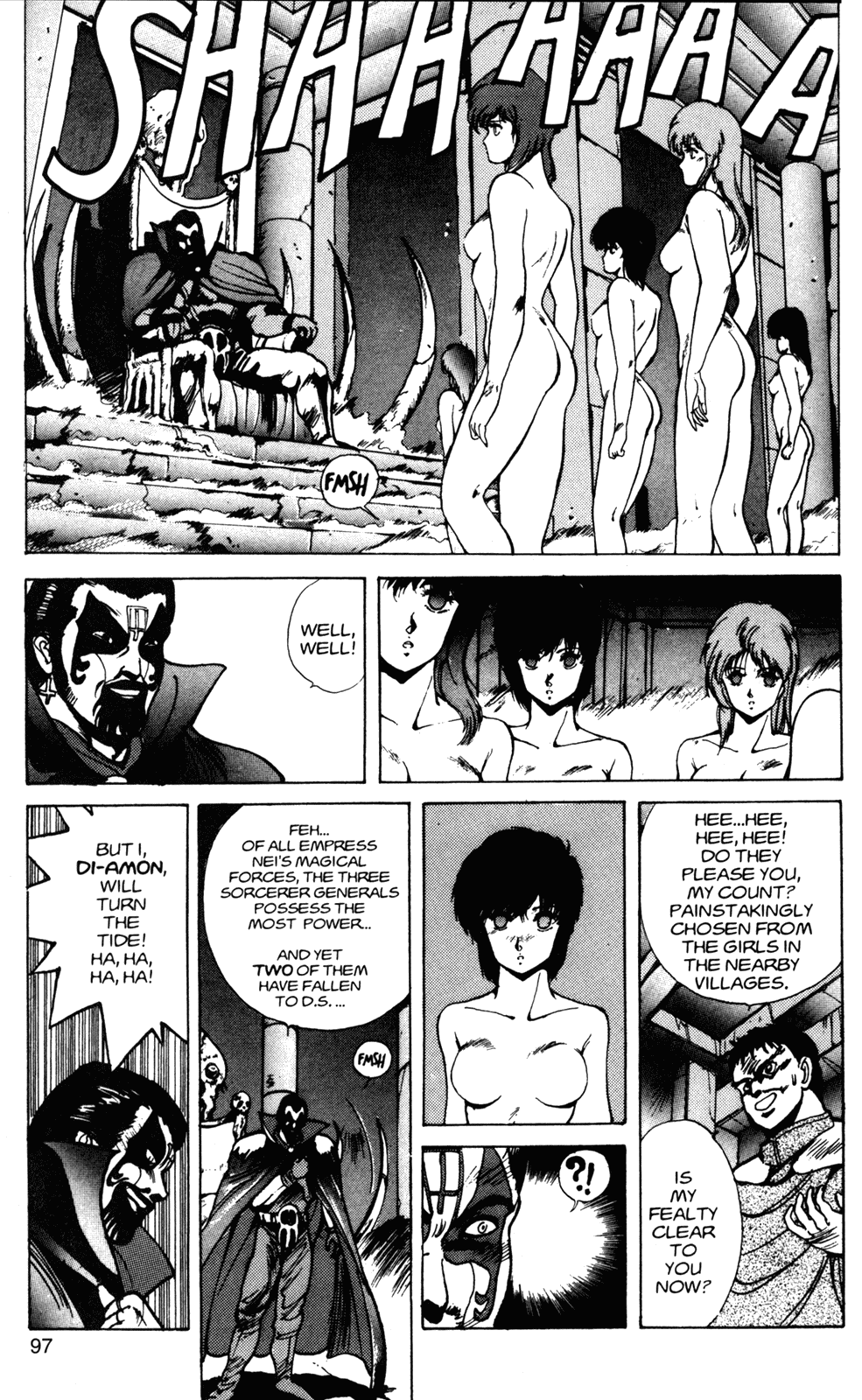 Bastard!! Chapter 22 page 11 - Chapter 22: The Host of Shadows 22 - The Vampire