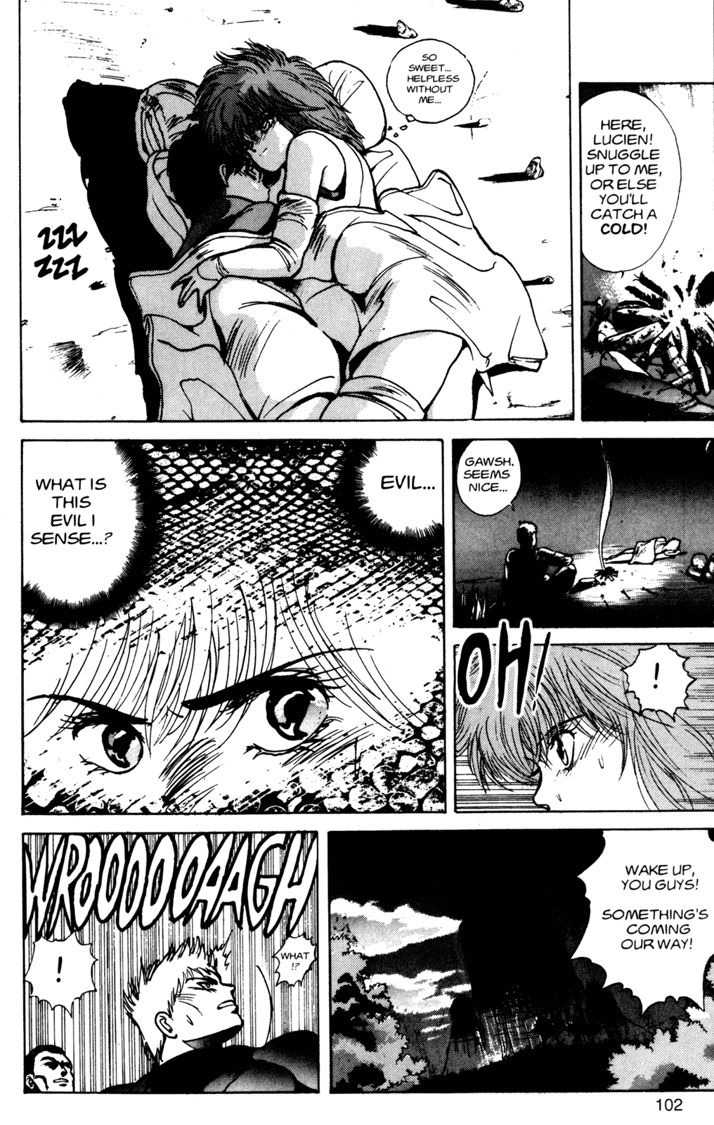 Bastard!! Chapter 22 page 16 - Chapter 22: The Host of Shadows 22 - The Vampire