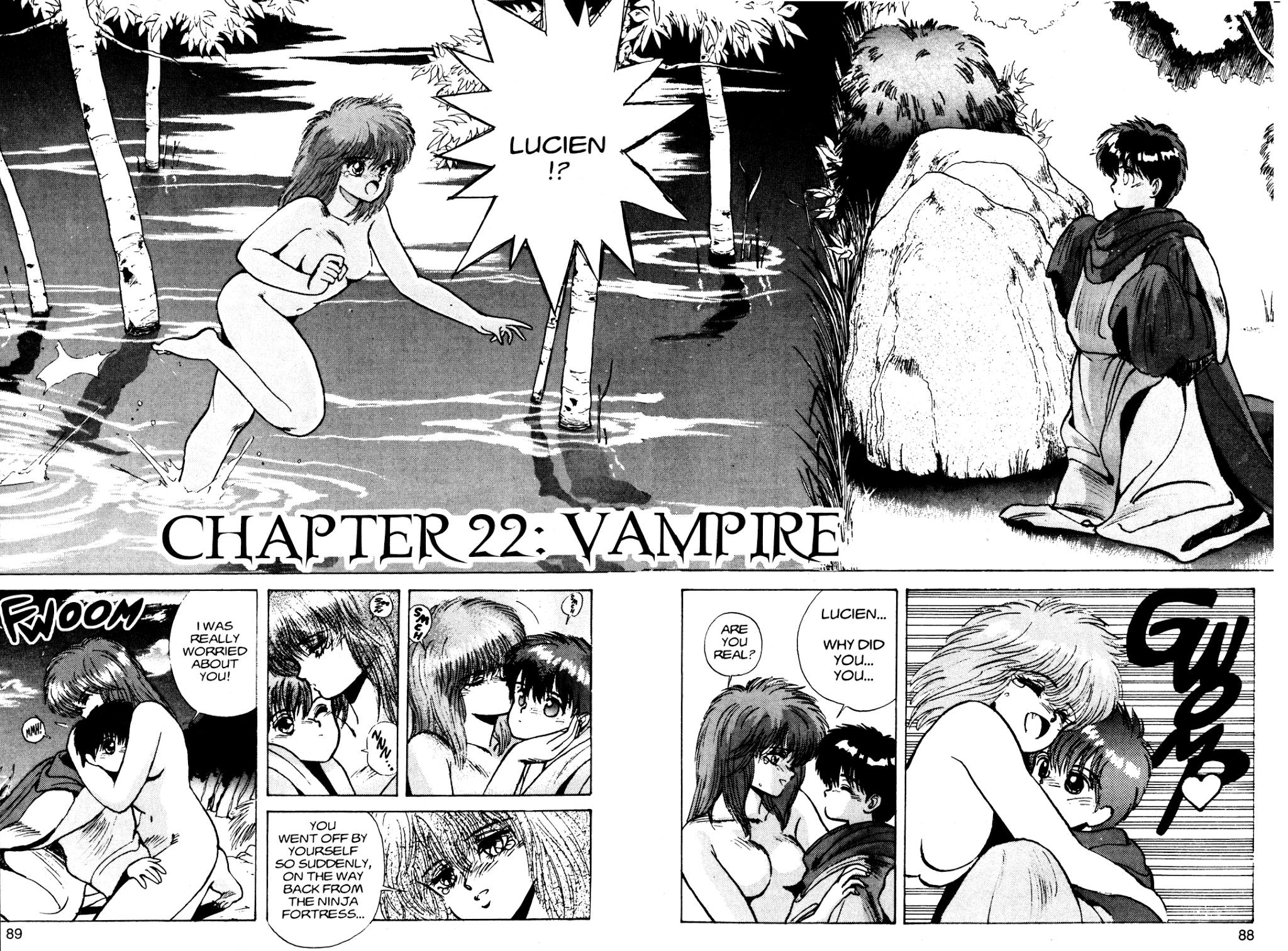Bastard!! Chapter 22 page 3 - Chapter 22: The Host of Shadows 22 - The Vampire