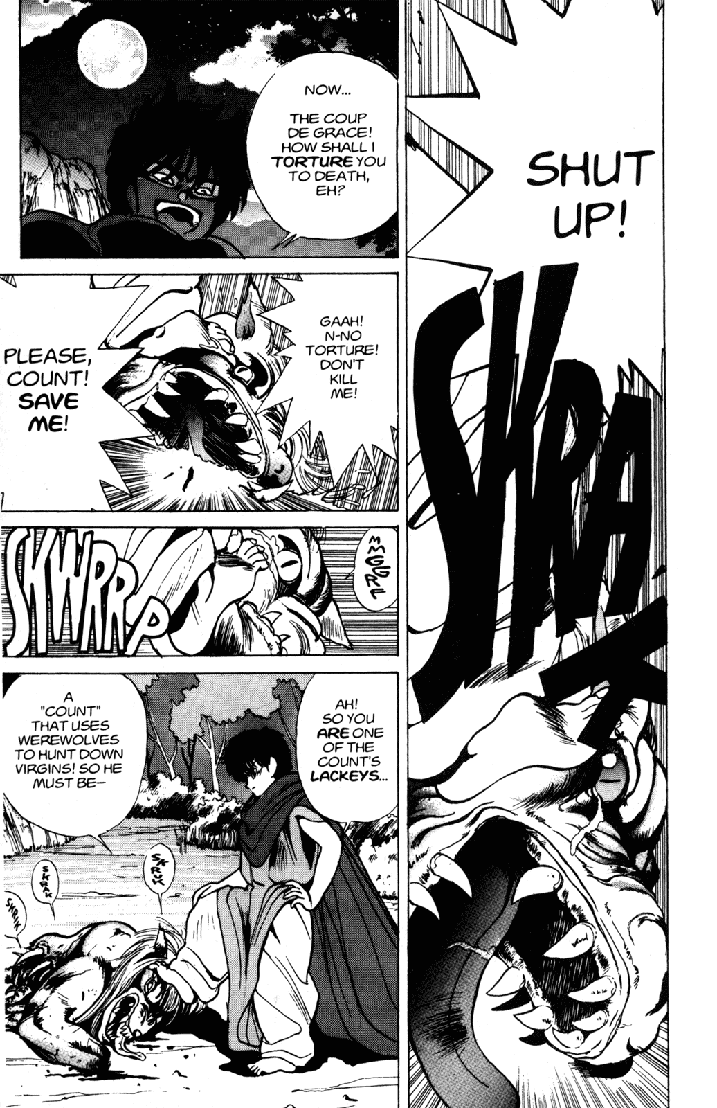 Bastard!! Chapter 23 page 12 - Chapter 23: The Host of Shadows 23 - The Werewolf