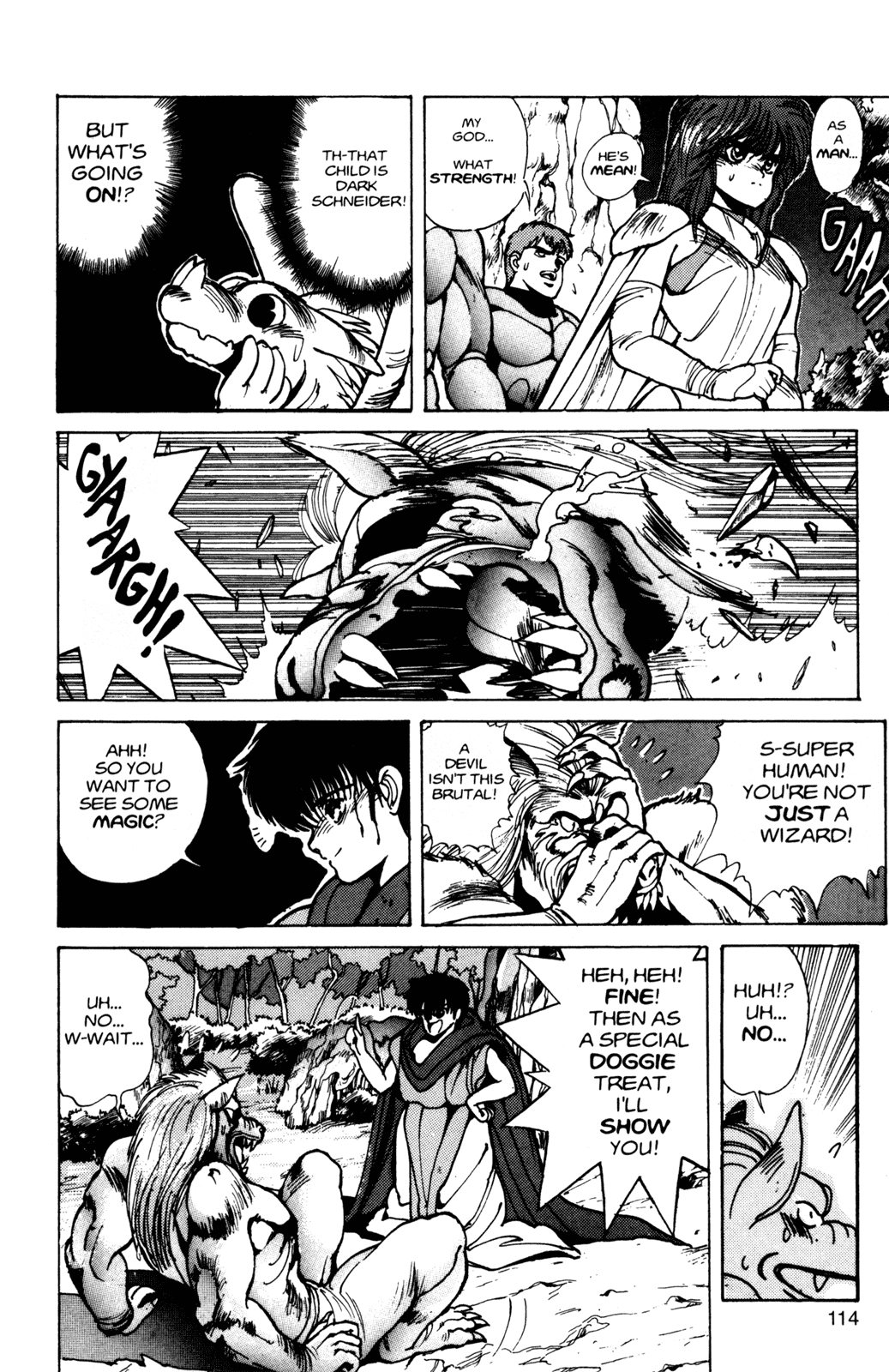 Bastard!! Chapter 23 page 8 - Chapter 23: The Host of Shadows 23 - The Werewolf