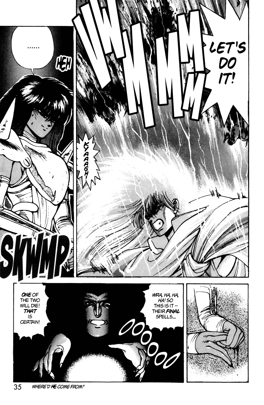 Bastard!! Chapter 39 page 8 - Chapter 39: The Host of Shadows 39 - Change of Color